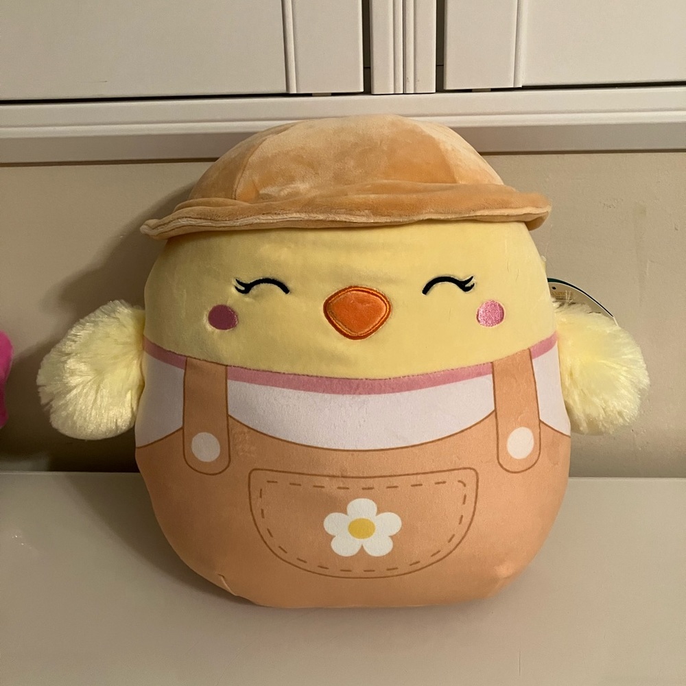 Squishmallow Aimee the Easter Chick.